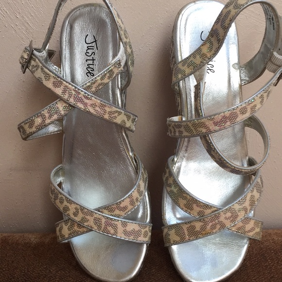 Justice Wedge Sandals - Picture 6 of 8